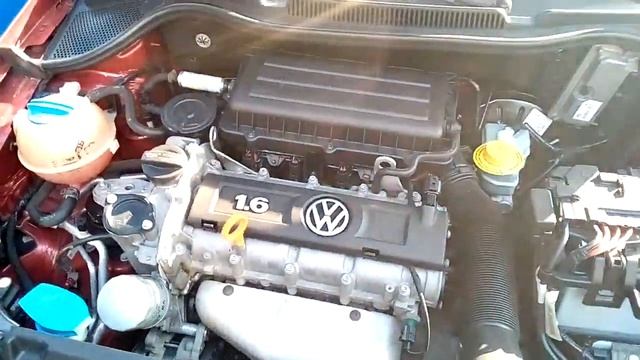 До замены цепи ГРМ, VW Поло Седан 1,6 пробег 196000км смотреть онлайн