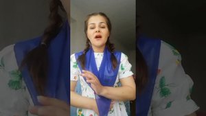 Песня "Синий платочек" Анна Окатьева