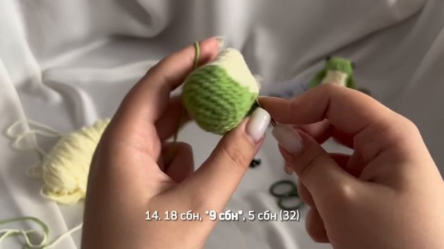 Лягушка крючком | игрушка амигуруми | crochet frog