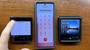 Moto RAZR 40 Ultra vs Samsung Z Flip 5 Outgoing Call Who's First to Samsung Z Fold 5 & Call Back