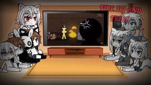 Changed реагирует на JZBoy stickman vs the twins /Gacha club