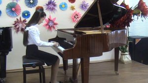 К. Черни - Г. Гермер, 2ч. Этюд №15. Исполняет Зайцева Кристина, 12 лет.
