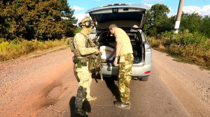 ОМОН Росгвардии на службе в Запорожье