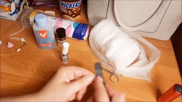НОГТИ НАРАСТИЛА ИЗ ВАТЫ ДЕЛЮСЬ БЮДЖЕТНЫМ СПОСОБОМ НАРАЩИВАНИЯ.