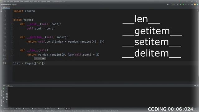 15 Python 3.10.2 ООП ч.2 #1 #ООП #МагическиеМетоды #Python #Обучение