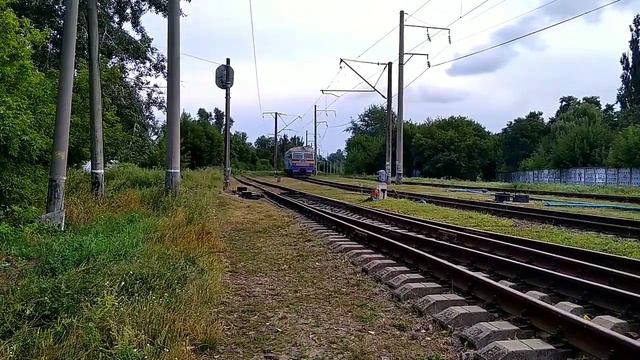 Електропоїзд ЕР9Т-731№6309 Ніжин-Чернігів