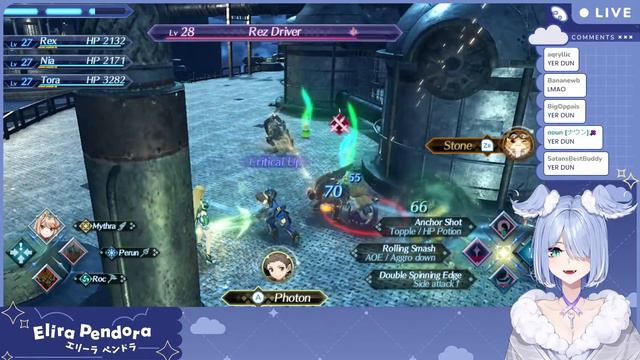 【Xenoblade Chronicles 2】 Mythra, Pyra & Nia but I only have 2 hands 【NIJISANJI EN | Elira Pendora】 смотреть онлайн