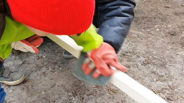 Бабушка была в шоке! Реставрация старой советской скамейки ?