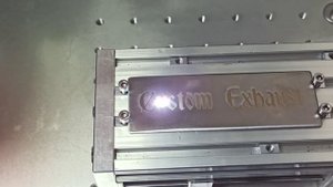 лазерная гравировка нержавеющей стали