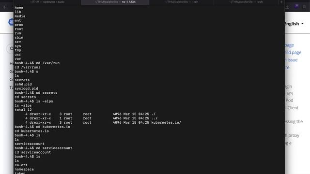 Kubernetes API | Kubernetes Security
