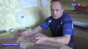 Художник Зубков - инкрустация по дереву. г. Павловск Воронежской обл.