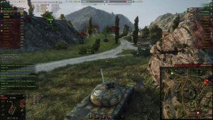 121 - Как играют статисты - Тащим катку на 121 (Китайский ГАМБИТ) Карта Рудники World of Tanks #WoT