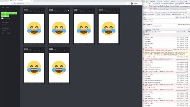[12-Jan-2023] Server UI Frontend Test #vfx_cams #jquery #bootstrap