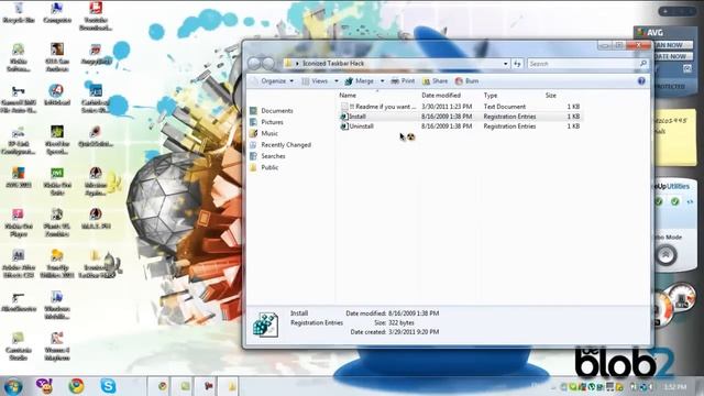 How to make your taskbar look like windows 7 [works on all version of windows] смотреть онлайн