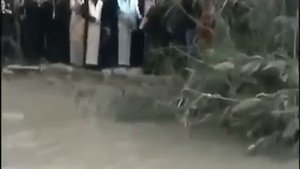 Великое чудо Божие на Крещение! Река Иордан течет  вспять