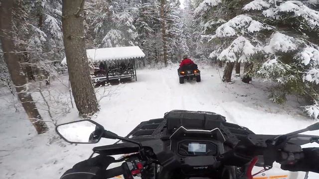 Под снегом засада, прокат на BRP XMR1000, Kawasaki BF750, CfMoto X8, Stels Guepard 650 смотреть онлайн