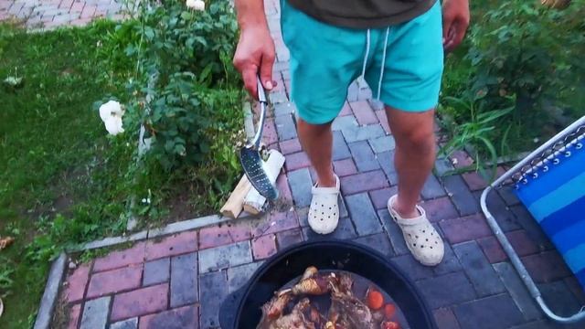 Петух в красном вине еще и в казане. Он же Кок-о-ван смотреть онлайн