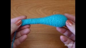 Вязаный заяц крючком. Часть 2