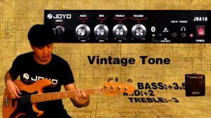 JOYO JBA - 10 BASS AMPLIFIER Official Video