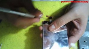 Alcatel Idol Mini 6012X замена модуля LCD+Touch (module replacement)