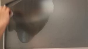 Матовое стекло Удалить жирные пятна Тест эксперимент