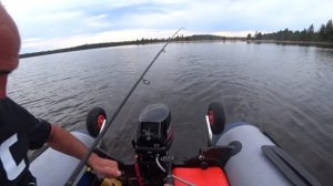 Видео о рыбалке хариуса на кораблик в Карелии.