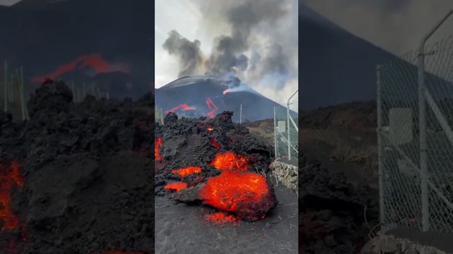 📍 Вулкан Кумбре-Вьеха, Канарские острова, Испания🇪🇦 смотреть онлайн