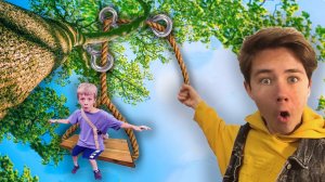 Построили ЛИФТ | Лифт из подручных средств | Лифт за 300 рублей