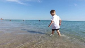 Пляж комплекса «Золотые пески» в Евпатории