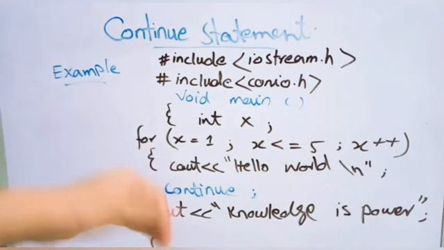 Lecture # 35 | Break And Continue Statement in C++ | Innovative Computer Science Club