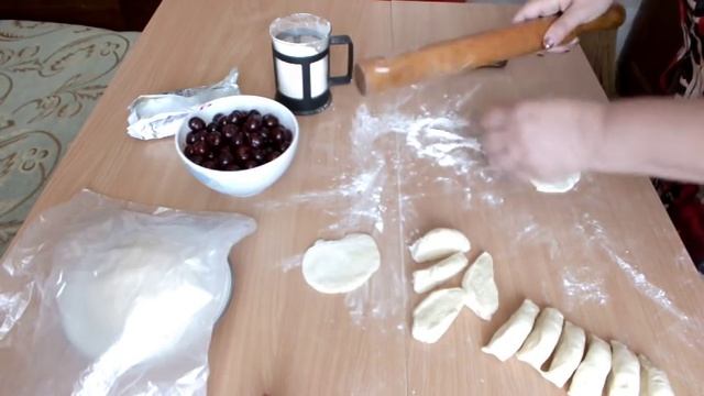 Вареники с ВИШНЕЙ  рецепт