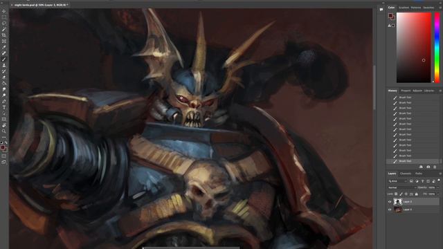 Night Lords Kill Team. Warhammer 40000 fan art смотреть онлайн