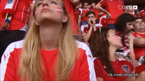 Реакция исландского комментатора на победный гол в матче против Австрии
