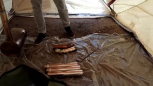 Обзор печки пошехонка и палатки снегирь 4Т Лонг