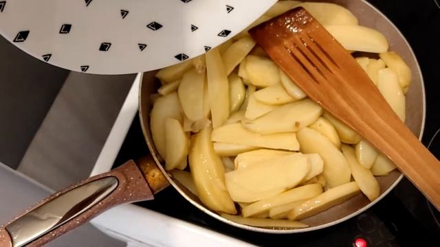 Как приготовить вкусную картоху в общаге