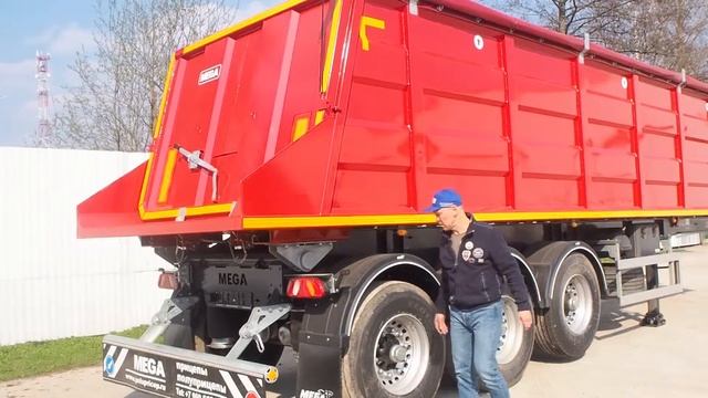 Самосвальный полуприцеп MEGA 35 м3