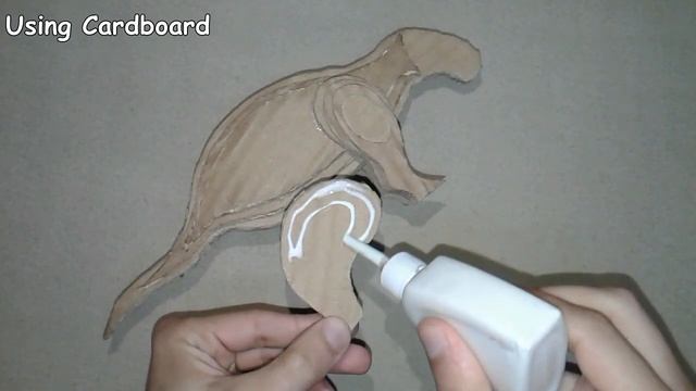 DIY Dinosaur Using Cardboard смотреть онлайн