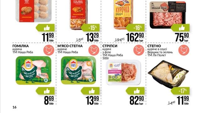Акції Варус газета з 16 по 22 березня 2023 каталог цін на продукти тижня, знижки