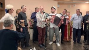 Соревнования гармонистов с частушками! Отрывок!