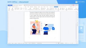 [WPS Academy] 1.8.6 Word: Remove image background in WPS Writer