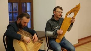 Былина "Три поездки Ильи Муромца" (зачин). Гусли. Мастерская гусельного искусства.