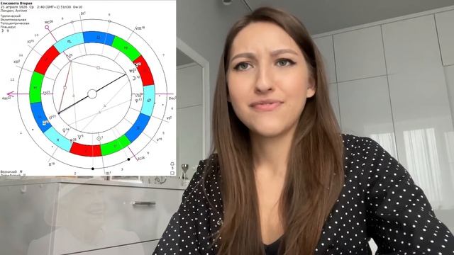 Елизавета 2 натальная карта