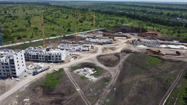 Новый жилой комплекс по ул. Валентиновская от Жилстрой-1 в Харькове.