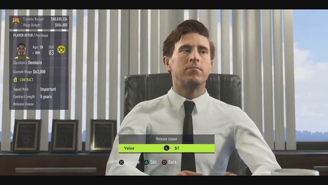 FIFA 18 BARCELONA CAREER MODE!!! #1 смотреть онлайн