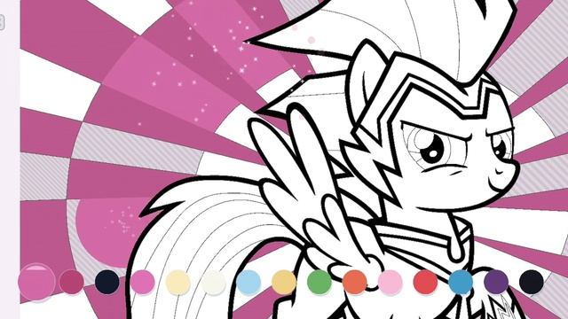 Игра Мой Маленький Пони Раскраска 7 Часть смотреть онлайн