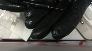 Крупным планом: специальные иглы для удаления пыли со свежеокрашенной поверхности Colad 9800, 9810