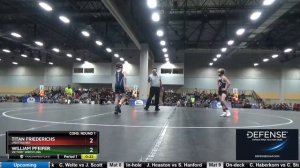 2020 USAW Preseason Nationals/1166 Middle School Boys 77 Titan Friederichs Unattached Vs William P