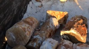 Работа на самосвале зимой на дачах