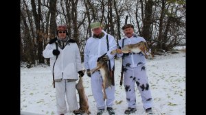 Охота на зайца. Первый снег. Hunting for hares. The first snow.mp4