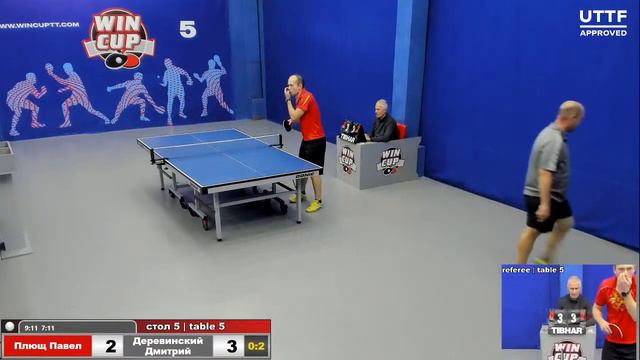 20:30 Плющ Павел 2-3 Деревинский Дмитрий стол 5 ЮГ-3 06.01.21 смотреть онлайн